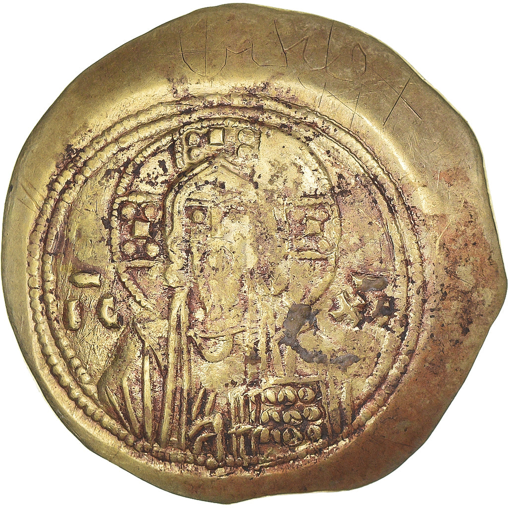 Michael VII, Histamenon Nomisma, 1071-1078, Constantinople, Electrum, AU(50-53)
