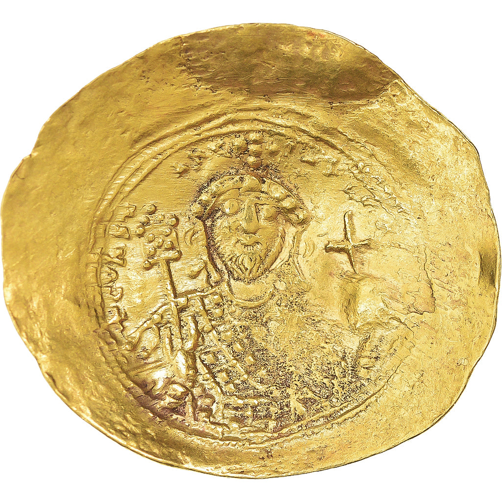 Constantine IX, Histamenon Nomisma, 1042-1055, Constantinople, Dourado