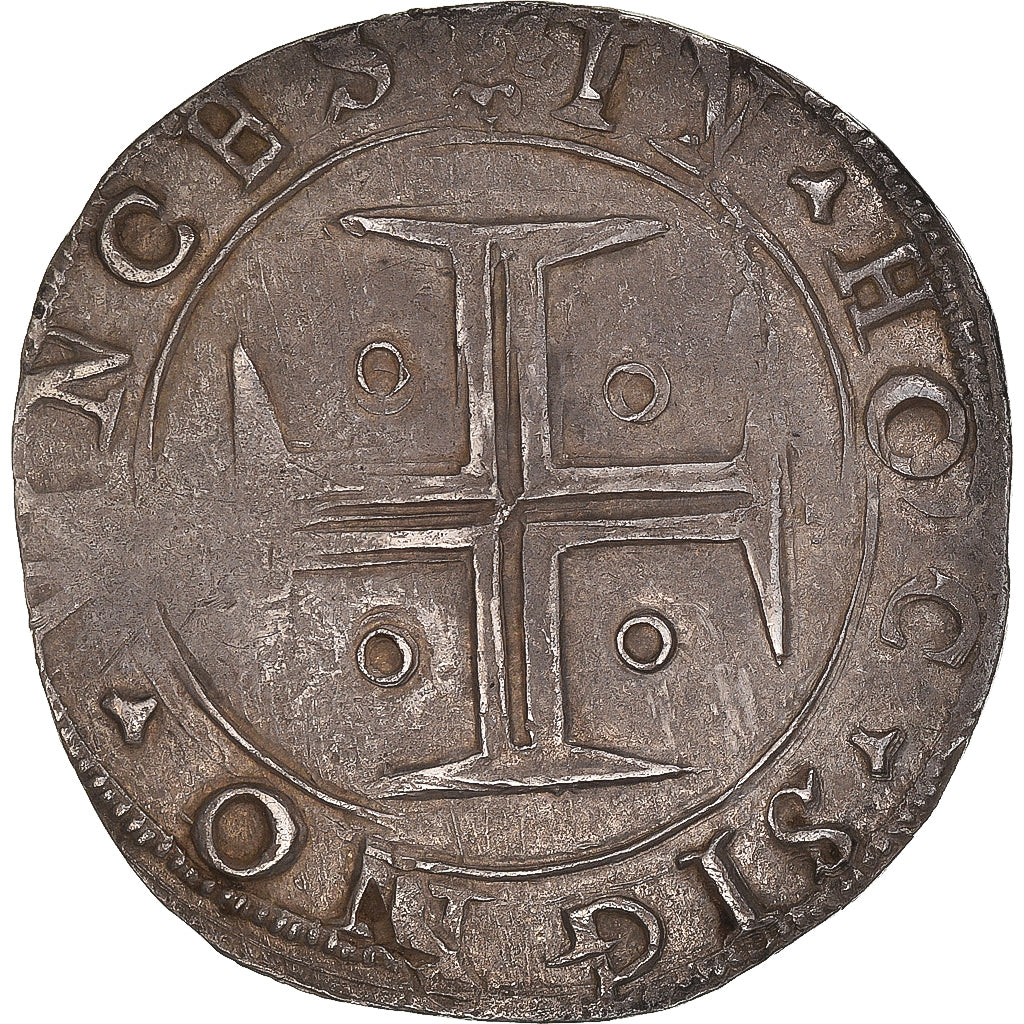 Moeda, Portugal, Sebastian I, Tostao, Lisbon, AU(50-53), Prata