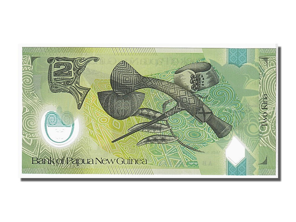 Geldschein, Papua New Guinea, 2 Kina, 2007, KM:28a, UNZ