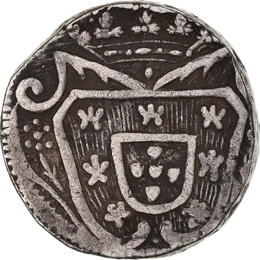 Moneta, INDIE-PORTUGALSKIE, GOA, Jose (Joseph) I, Rupia, 1776, Goa, EF(40-45)