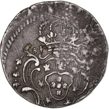 Inde portugaise, Diu, Maria I, Rupia, 1806, Diu, Argent, TB+, KM:205