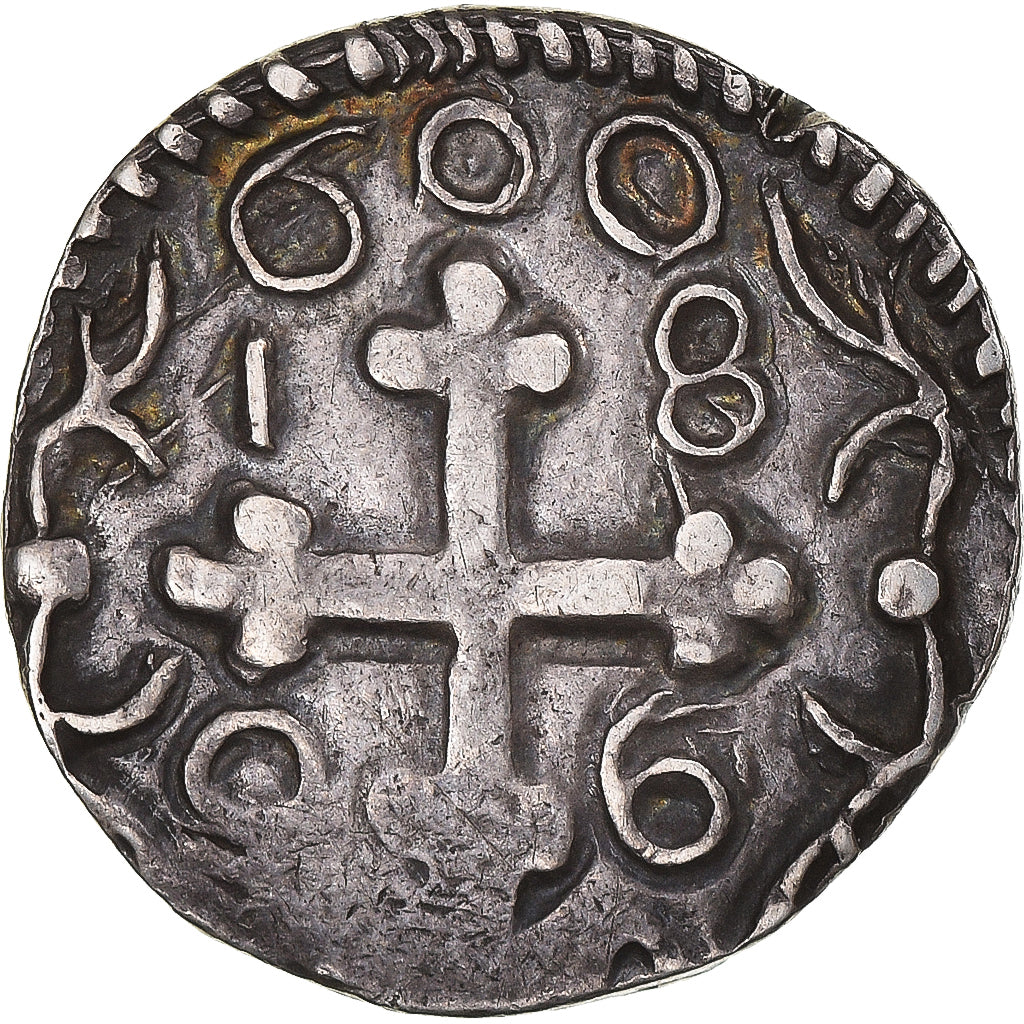 Moneta, INDIE-PORTUGALSKIE, GOA, Maria I, Rupia, 1806, Goa, AU(50-53), Srebro