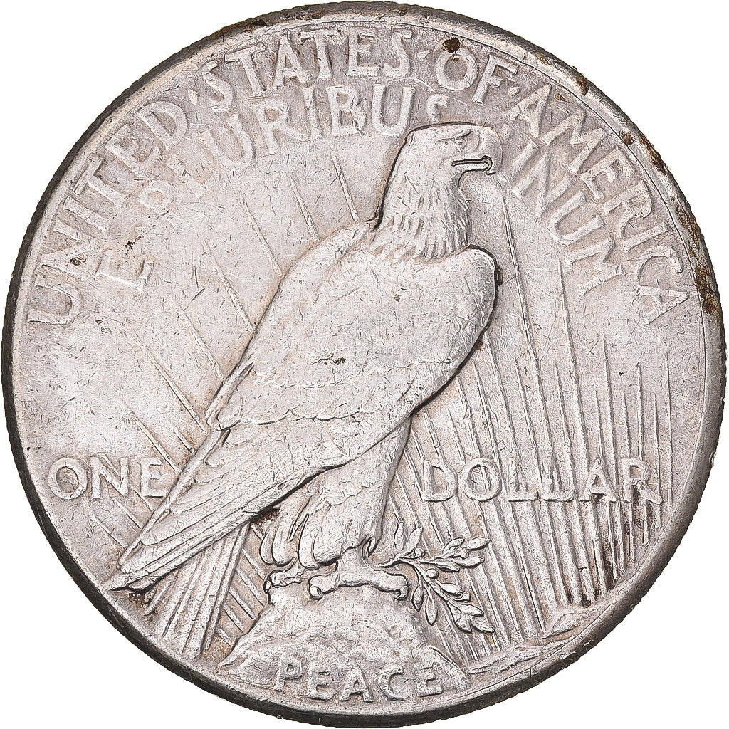 États-Unis, 1 Dollar, Peace, 1928, Philadelphie, Argent, TB+, KM:150