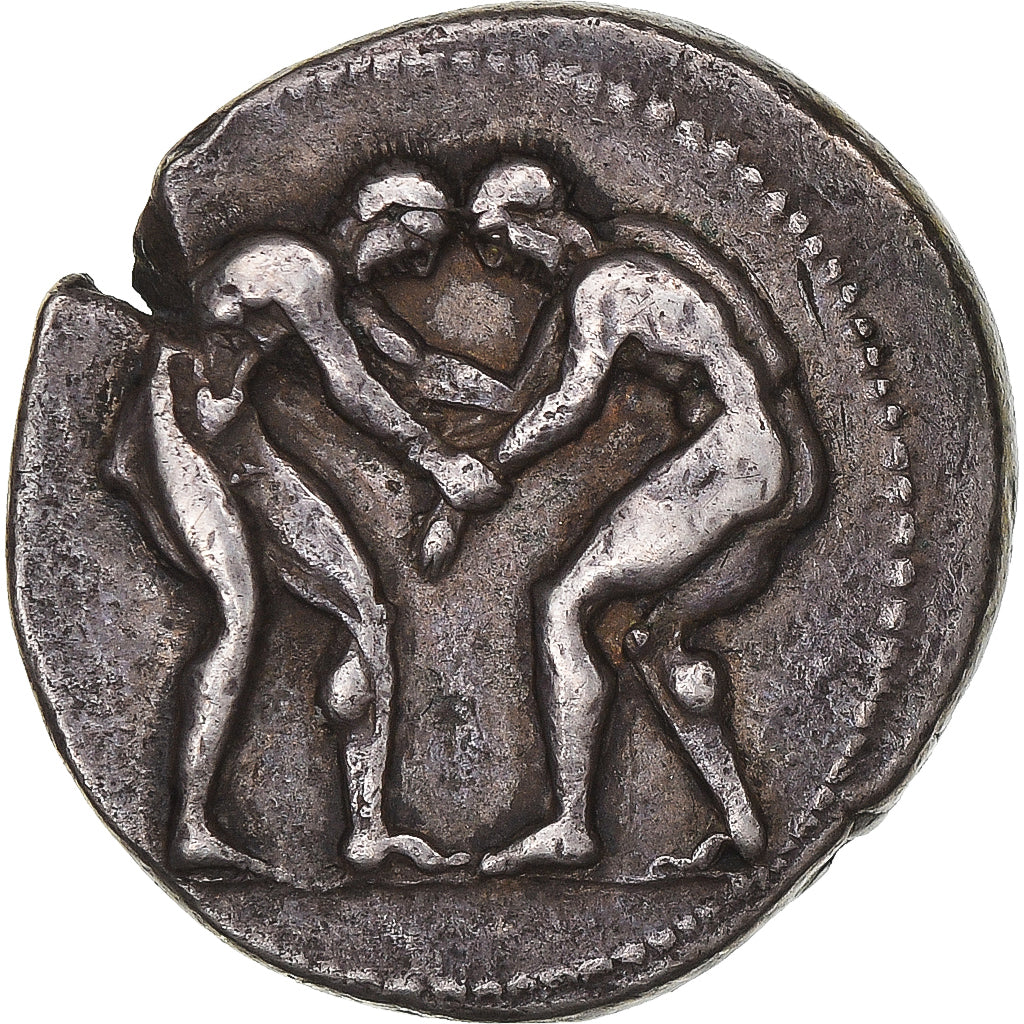 Moneda, Pamphylia, Stater, Aspendos, EBC, Plata, Pozzi:2785