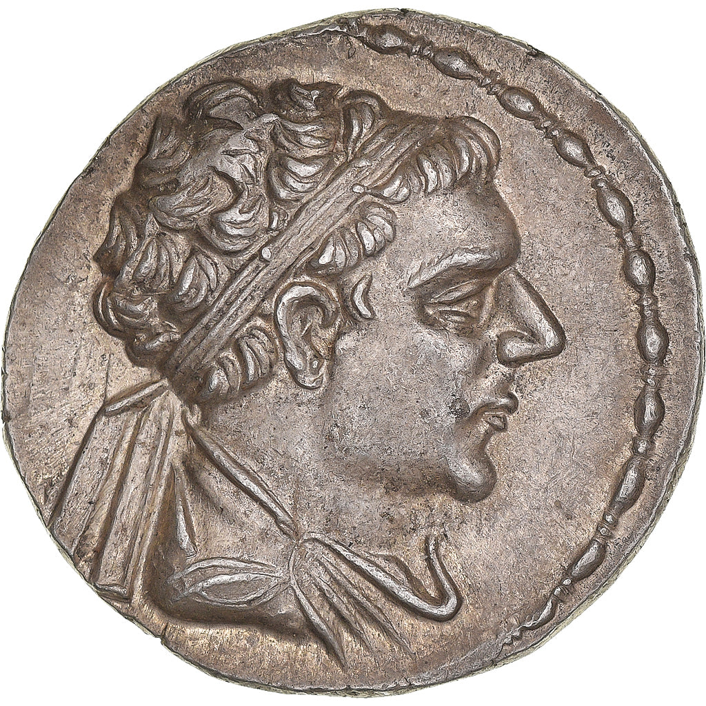 Baktrian Kingdom, Eukratides II, Tetradrachm, ca. 145-140 BC, Silver, NGC, Ch AU