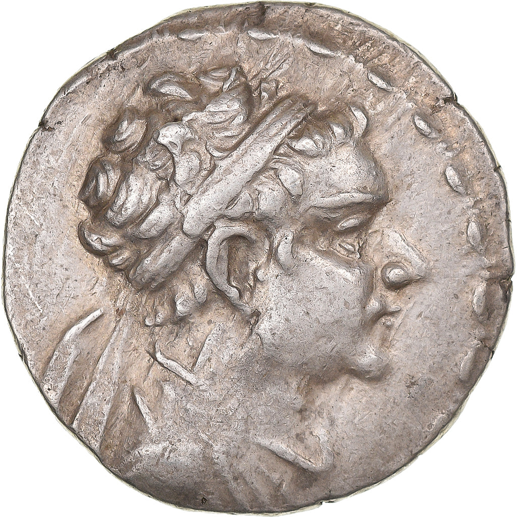 Baktrian Kingdom, Eukratides II, Tetradrachm, ca. 145-140 BC, Silver, EF(40-45)
