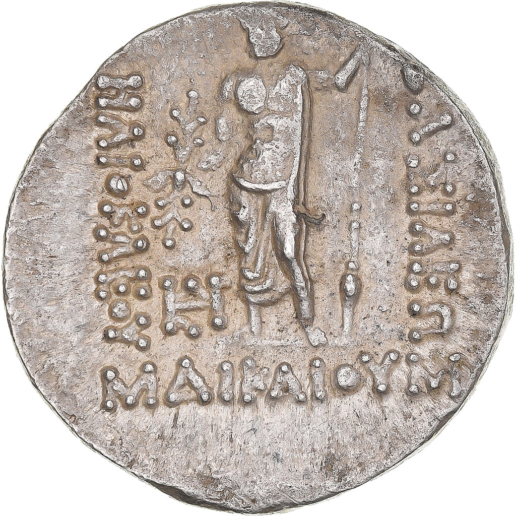 Królestwo Baktriańskie, Heliokles Dikaios, Tetradrachm, ca. 145-130 BC