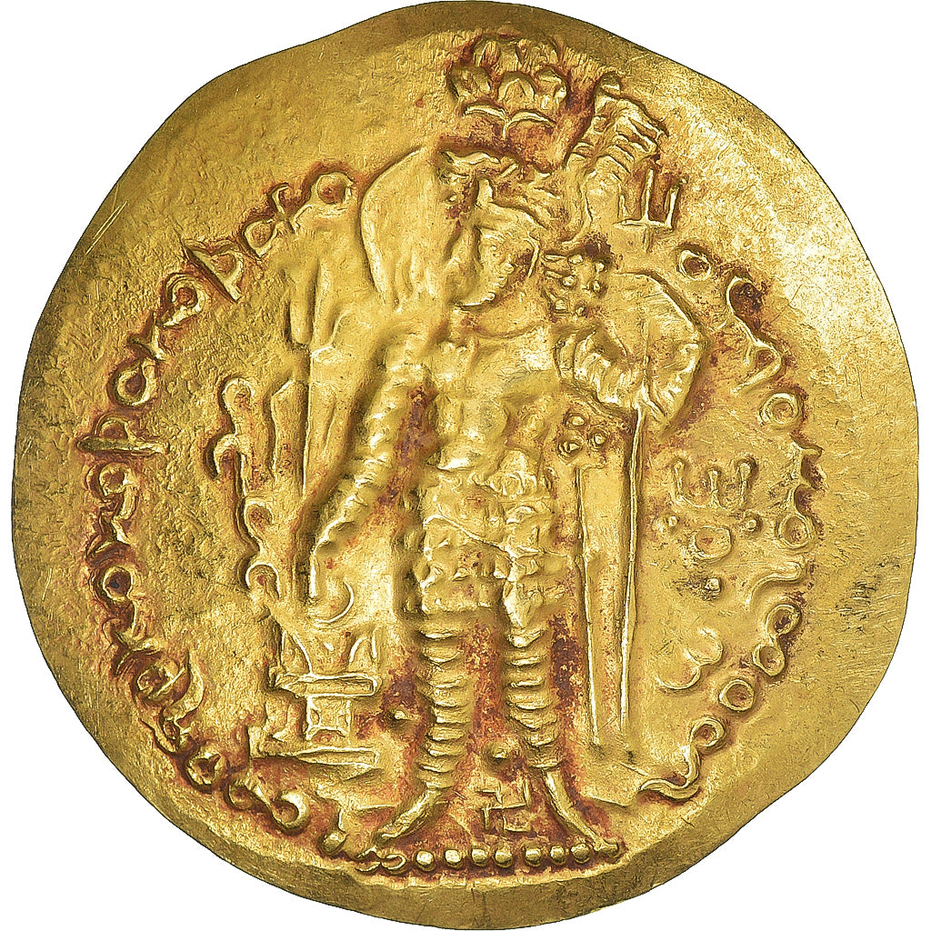 Moneta, Kushano-Sasanians, Ohrmazd I, Dinar, 270-300, Balkh (?), SPL, Oro