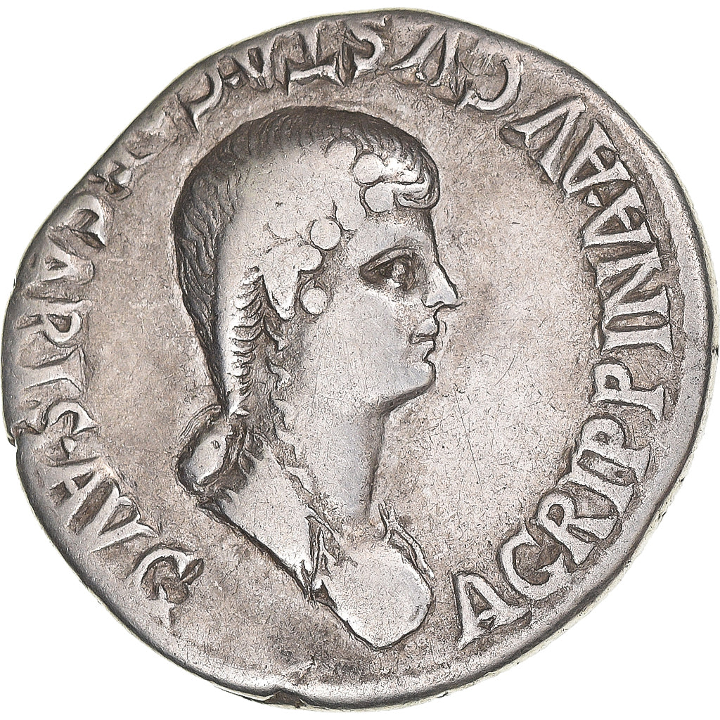 Asia Minor, Claudius with Agrippina II, Cistophorus, 51, Ephesos, Silver