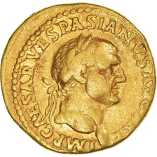 Vespasien, Aureus, 71, Lugdunum, Or, TB, RIC:II.1-1111