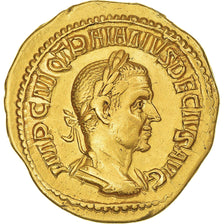 Trajan Decius, Aureus, 249-251, Rome, Gold, EF(40-45), RIC:22