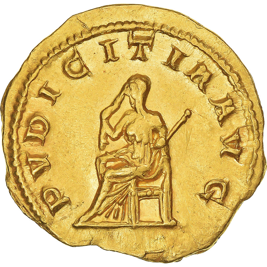Herennia Etruscilla, Aureus, 249-251, Rome, Goud, ZF+, RIC:IV-59a