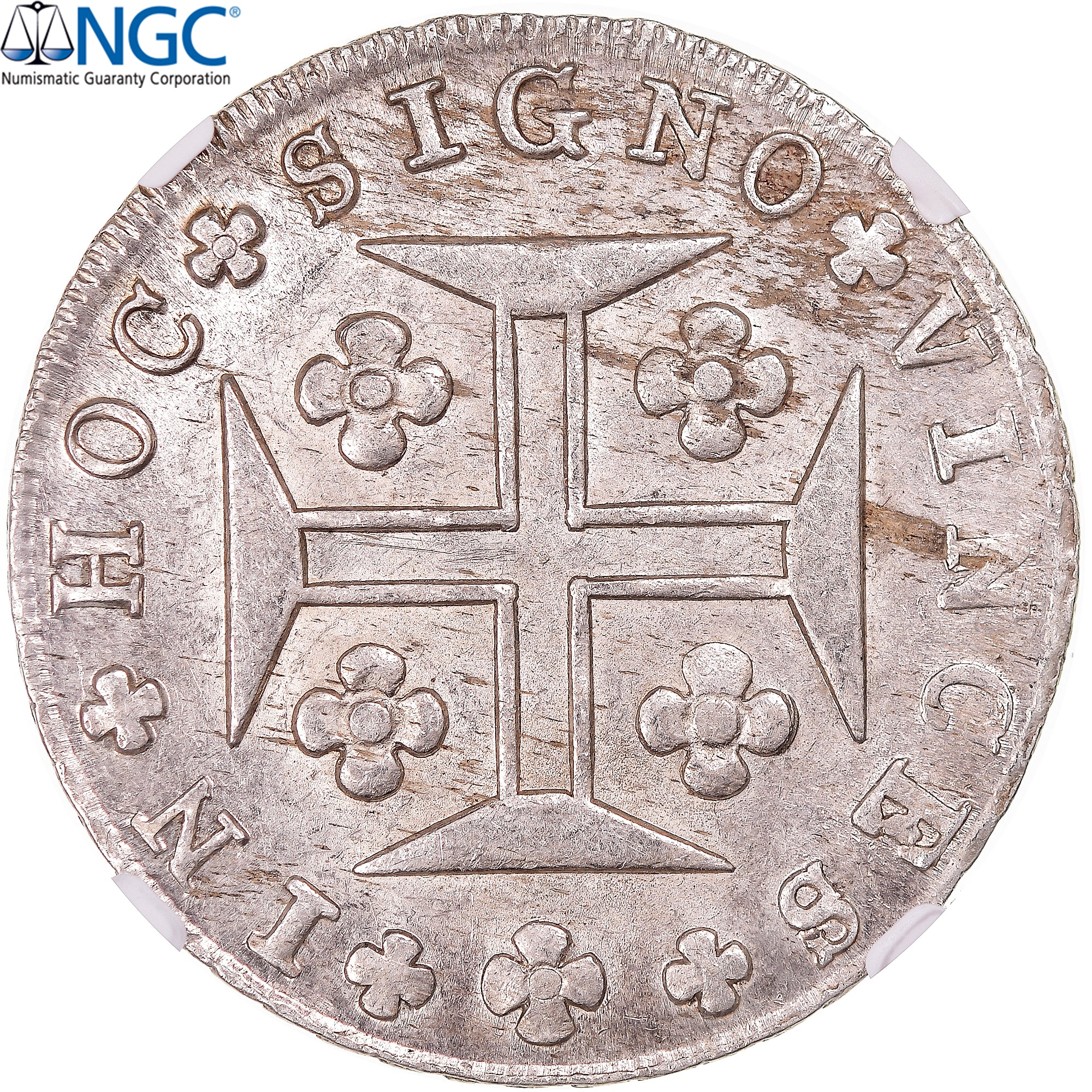 Moneda, Portugal, João VI, Cruzado novo, 1816, Lisbon, NGC, MS63, SC, Plata