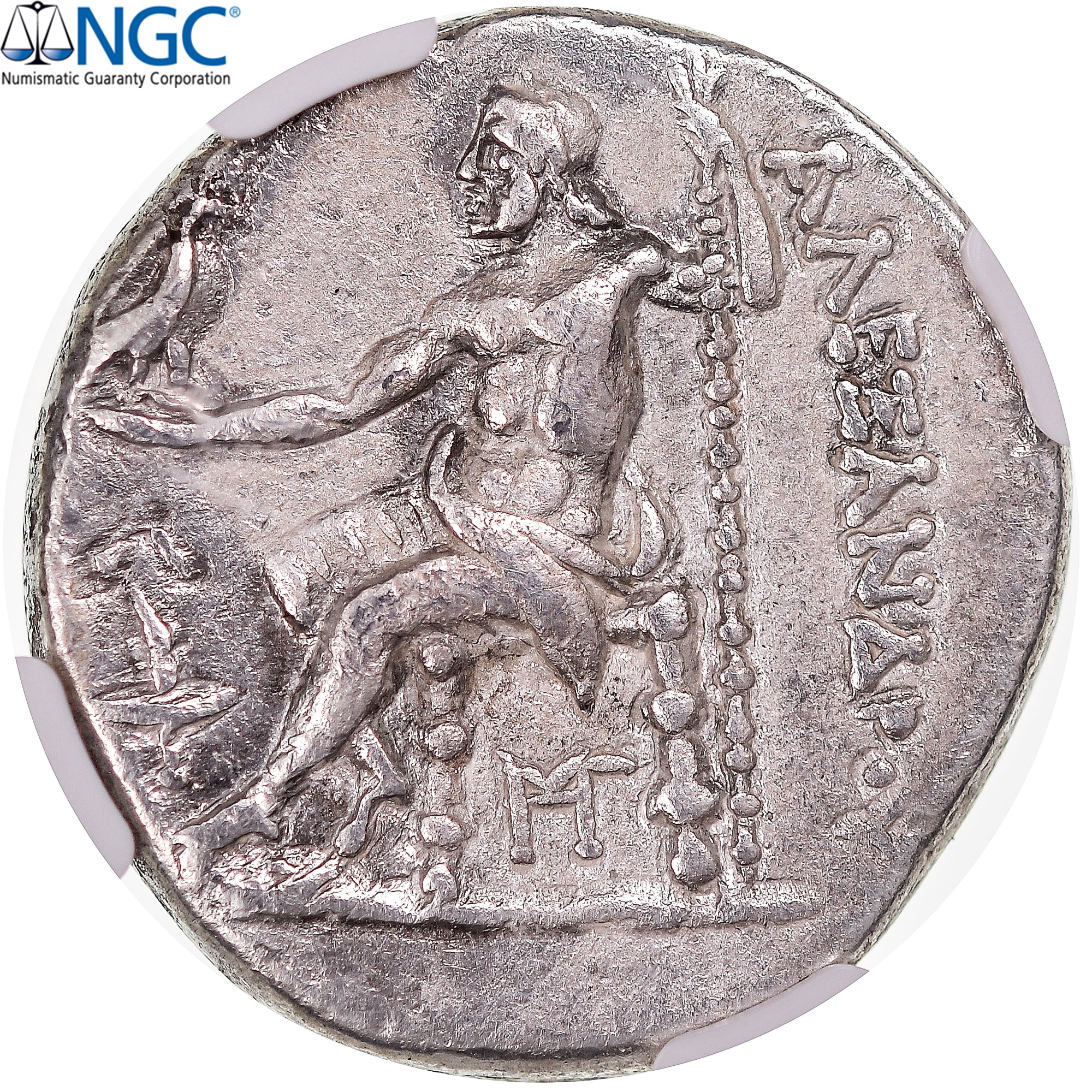 Moeda, Reino da Macedónia, Alexander III, Tetradrachm, ca. 315-294 BC