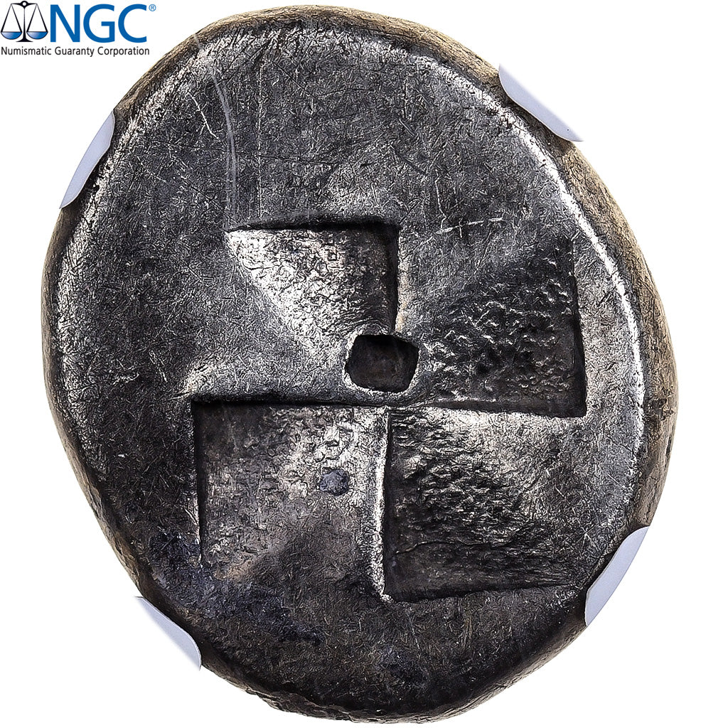 Thrace, Siglos, ca. 340-320 BC, Byzantium, Silver, NGC, VF, HGC:3.2-1389