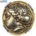 Ionia, Hekte, ca. 387-326 BC, Phocaea, Electrum, NGC, XF 4/5 4/5, Bodenstedt:102