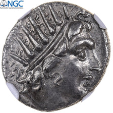 Îles de Carie, Drachme, ca. 88-84 BC, Rhodes, Argent, NGC, XF, HGC:6-1461