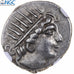 Islands off Caria, Drachm, ca. 88-84 BC, Rhodes, Silver, NGC, VF, HGC:6-1461