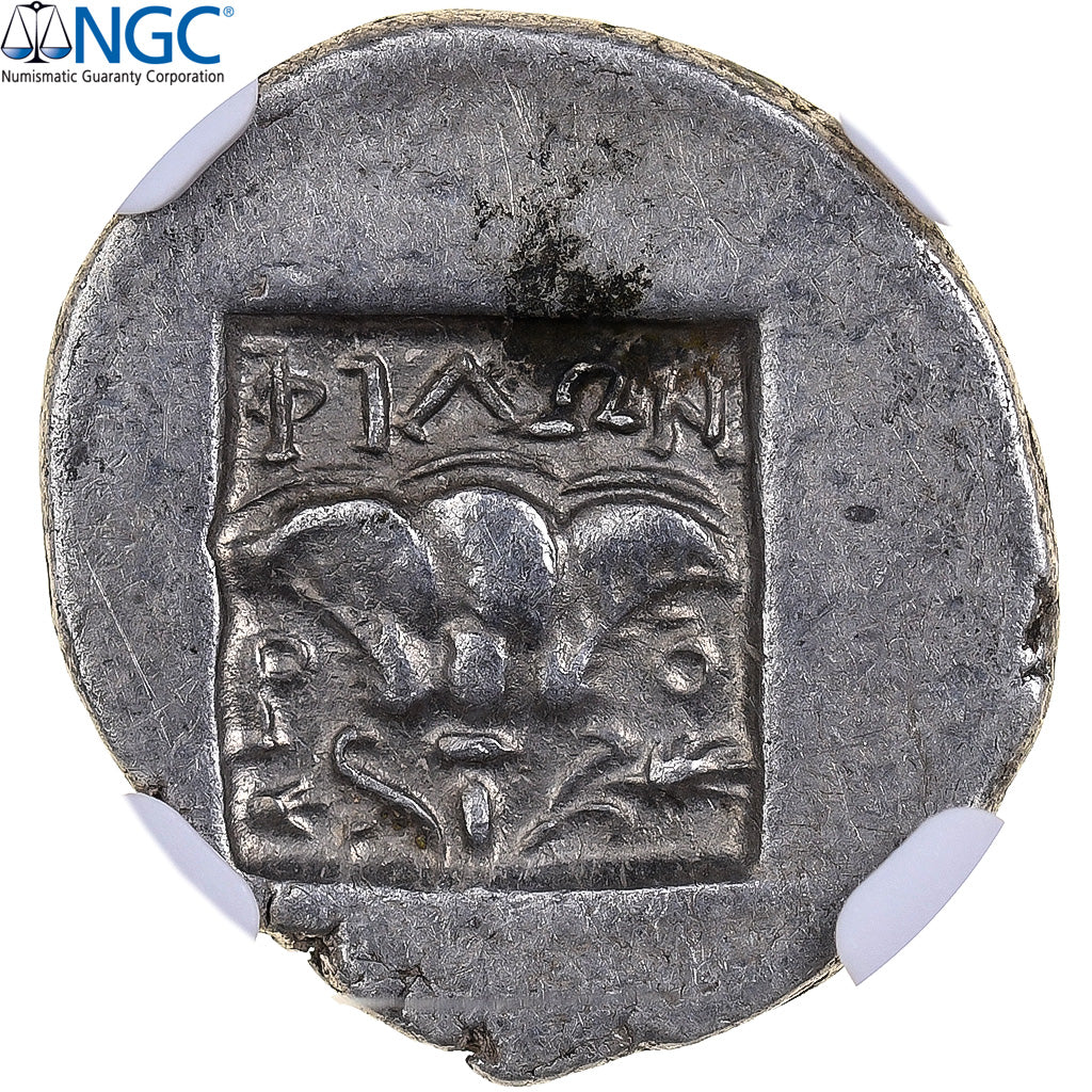 Islands off Caria, Drachm, ca. 88-84 BC, Rhodes, Silver, NGC, VF, HGC:6-1461