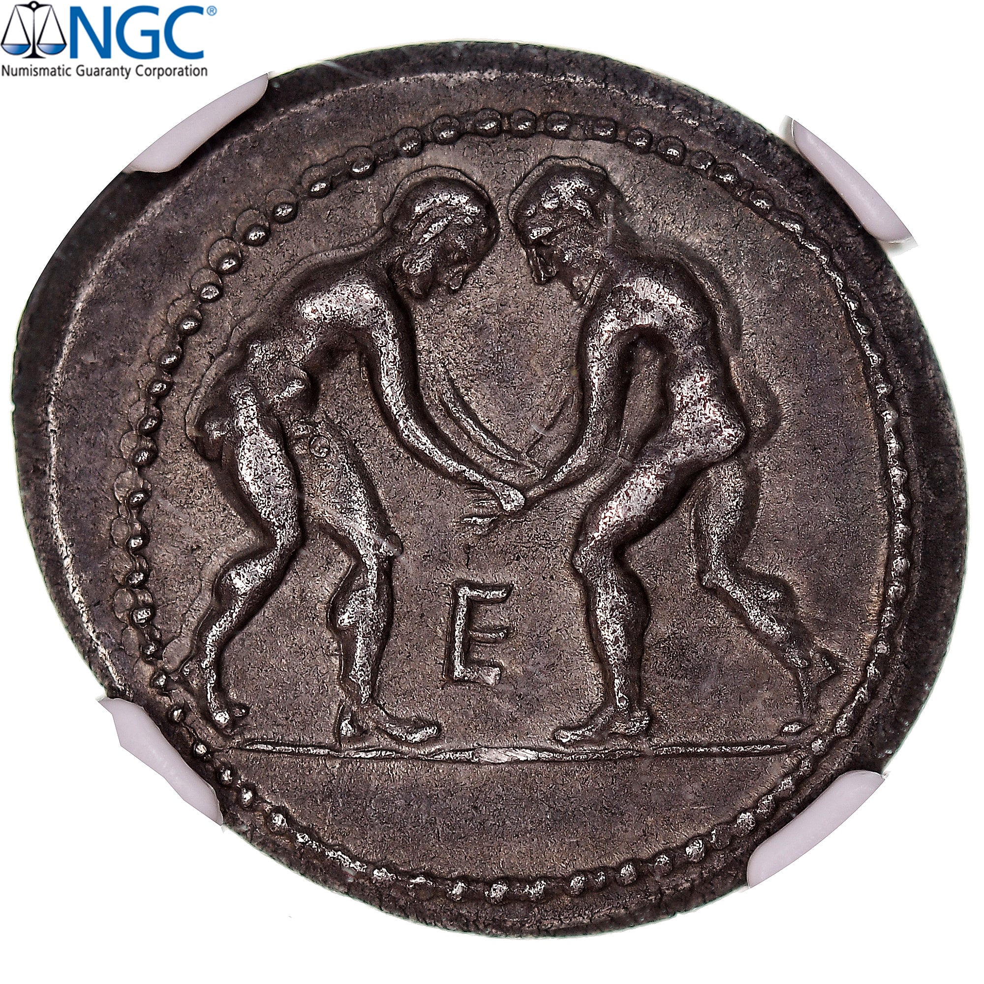 Monnaie, Pamphylie, Statère, ca. 325-250 BC, Aspendos, Gradée, NGC, Ch XF 4/5