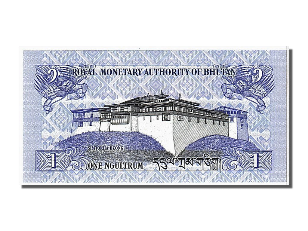 Banknote, Bhutan, 1 Ngultrum, 2006, KM:27, UNC(65-70)