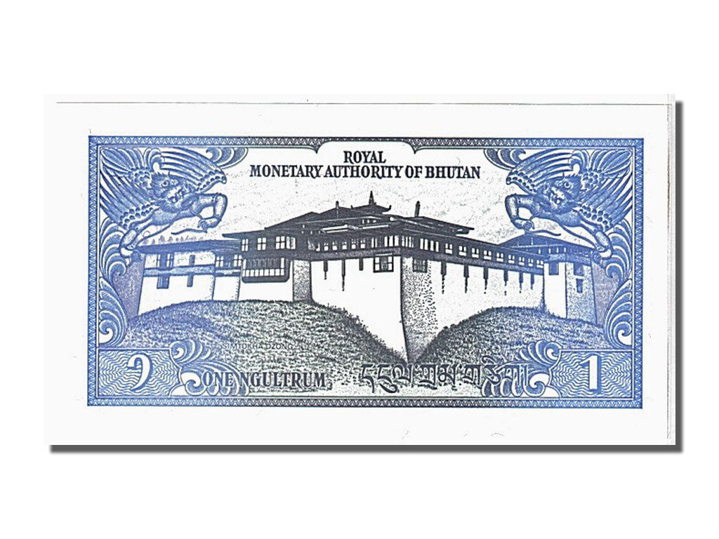 Banknote, Bhutan, 1 Ngultrum, 1986, KM:12, UNC(65-70)
