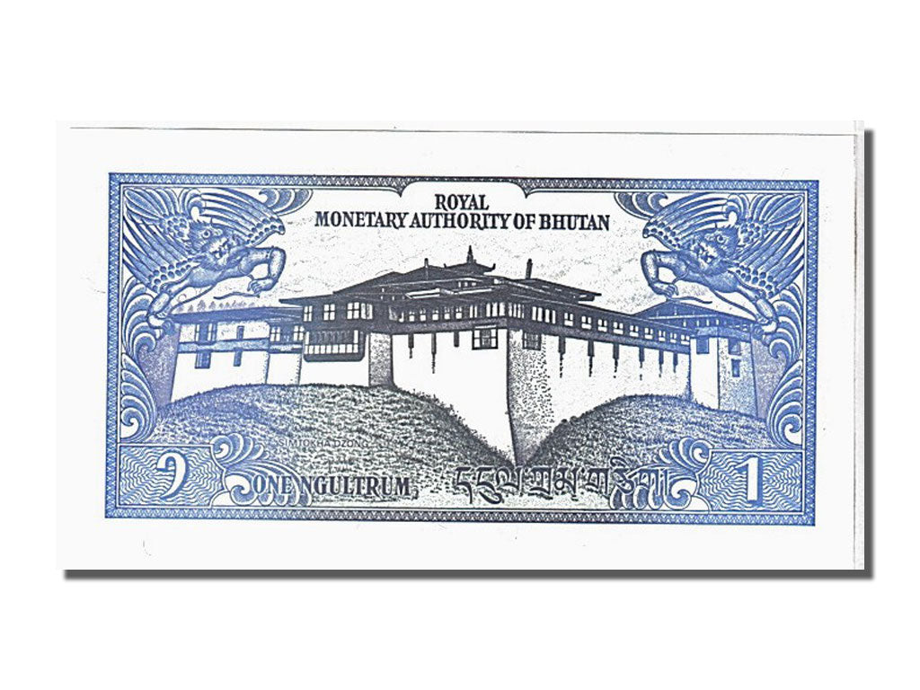 Banknote, Bhutan, 1 Ngultrum, 1986, KM:12, UNC(65-70)
