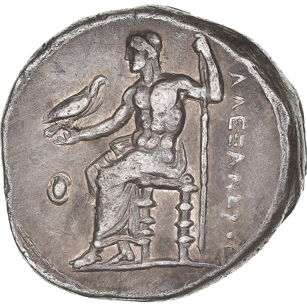 Moeda, Reino da Macedónia, Kassander, Tetradrachm, ca. 317/6-315/4 BC, Pella