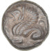 Troas, Drachm, ca. 500-480 BC, Assos, Silver, EF(40-45)