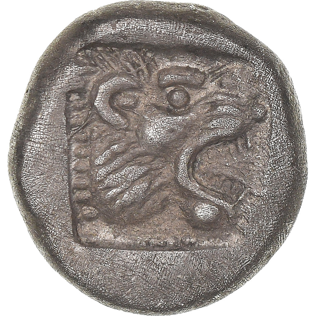 Troas, Drachm, ca. 500-480 BC, Assos, Silver, EF(40-45)