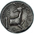 Moeda, Jónia, Tetradrachm, ca. 390-380 BC, Ephesos, AU(50-53), Prata