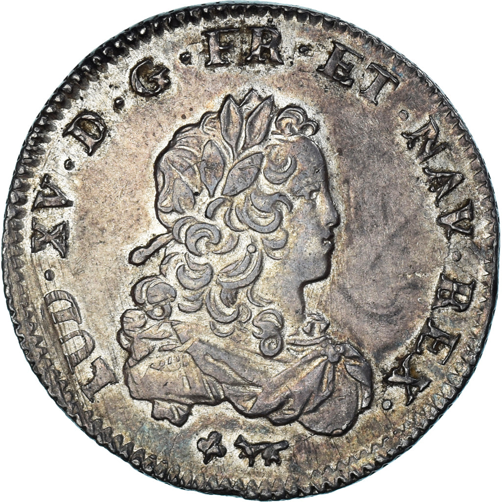 Moneta, Francia, Louis XV, 1/3 écu de France, 1721, Paris, SPL-, Argento