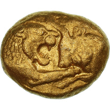 Lydia, Kroisos, Stater, ca. 561-546 BC, Sardis, Gold, NGC, Ch VF 5/5-3/5
