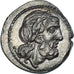 Moneta, Anonymous, Victoriatus, 211-208 BC, Uncertain Mint, BB+, Argento