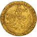 Moeda, França, Jean II le Bon, Franc à cheval, 1350-1364, VF(30-35), Dourado
