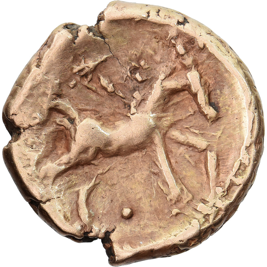 Britain, Atrebates, Regni, Tincommius, 1/4 Stater, 30 BC-AD 10, Dourado