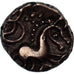 Moeda, Britain, Iceni, 1/4 Stater, 20 BC-10 AD, MS(60-62), Dourado