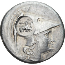 Coin, Pamphylia, Tetradrachm, ca. 205-100 BC, Side, Countermark, EF(40-45)