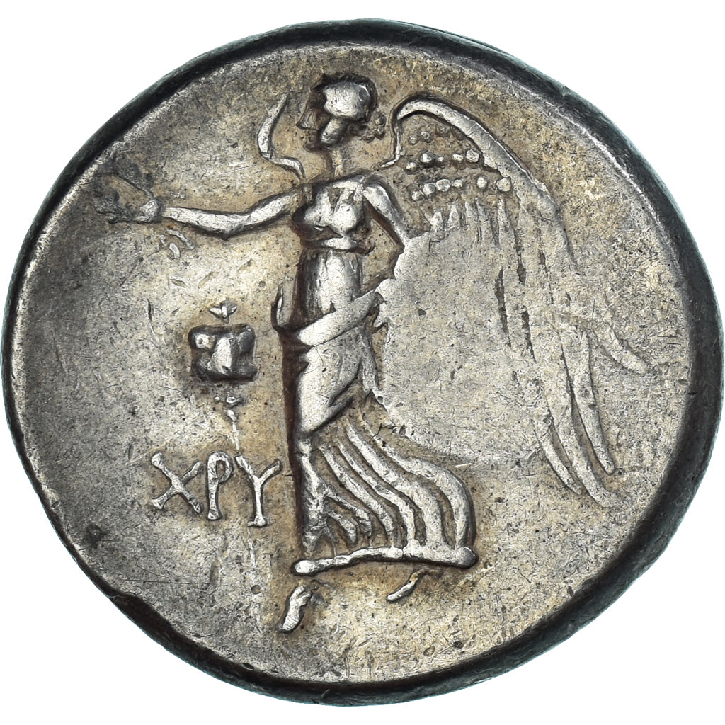 Moeda, Panfília, Tetradrachm, ca. 205-100 BC, Side, Contramarca, EF(40-45)