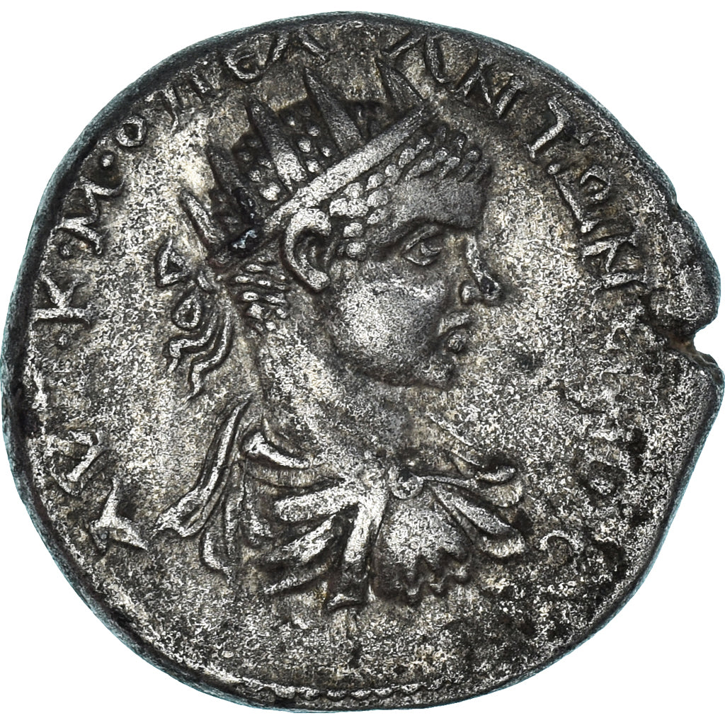 Münze, Cyrrhestica, Diadumenian, Tetradrachm, 217-218, Hierapolis, SS, Billon