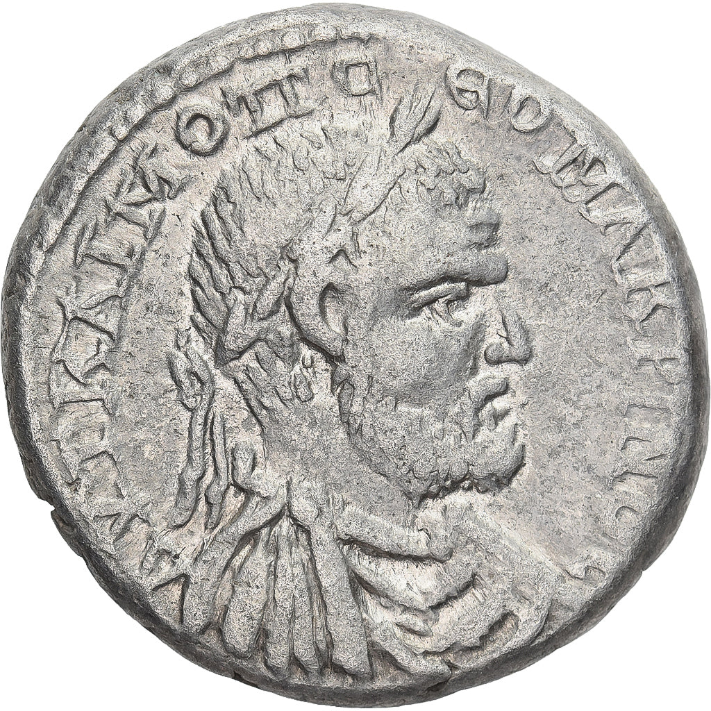 Moeda, Judei, Macrinus, Tetradrachm, 217-218, Caesarea, AU(50-53), Lingote