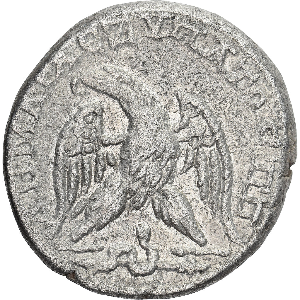 Moeda, Judei, Macrinus, Tetradrachm, 217-218, Caesarea, AU(50-53), Lingote