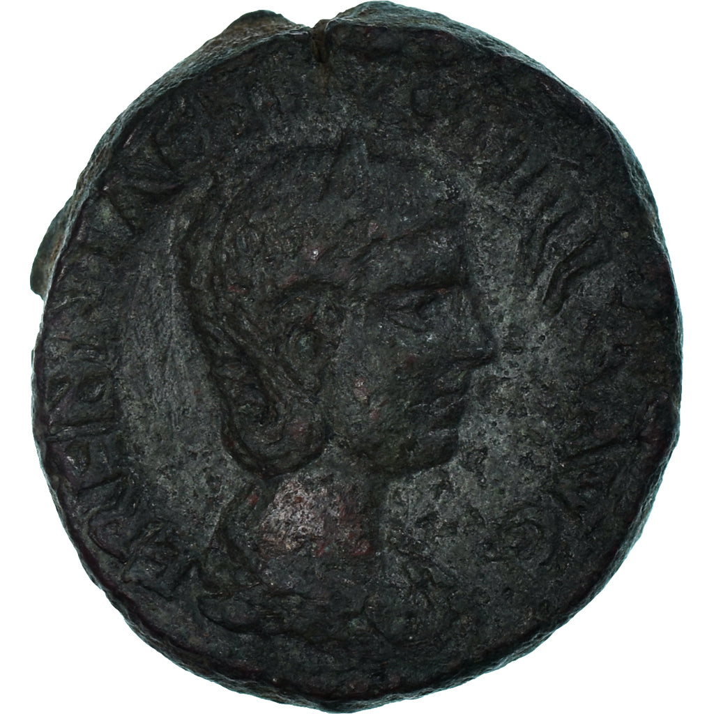 Münze, Judaea, Herennia Etruscilla, Æ, 249-251, Caesarea, S+, Bronze, RPC:IX