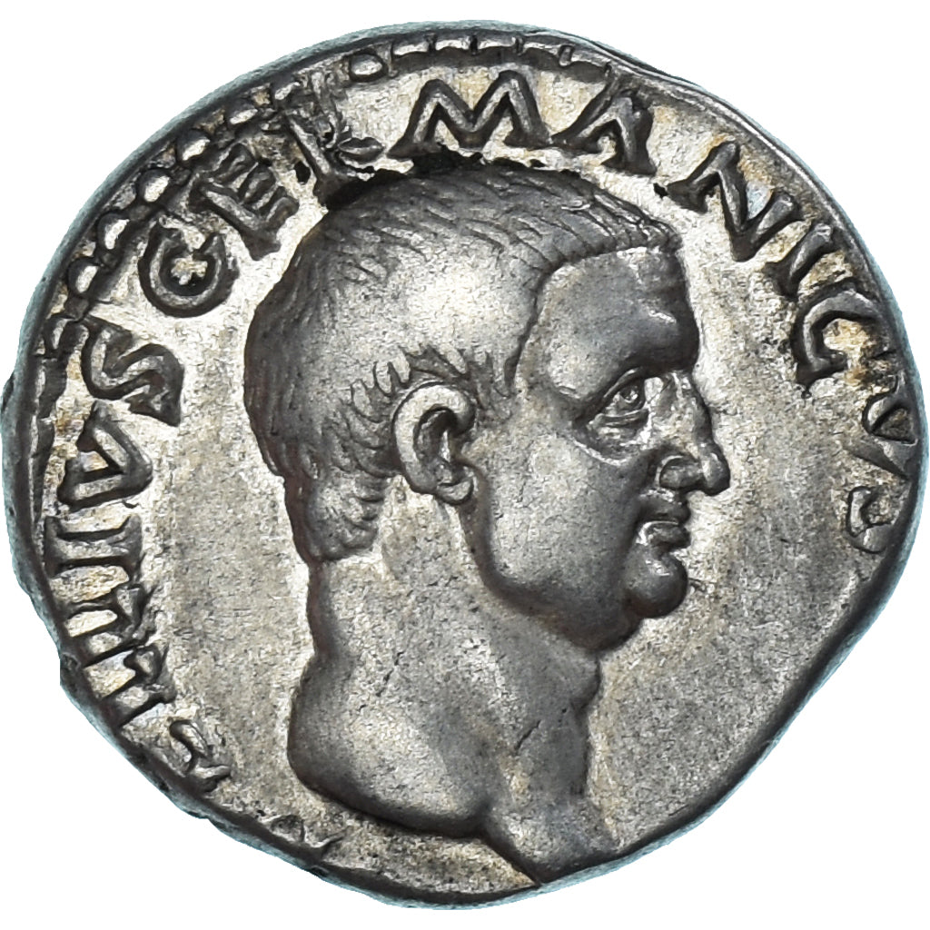 Vitellius, Denarius, 69, Rome, Silver, EF(40-45), RIC:I-66 var.