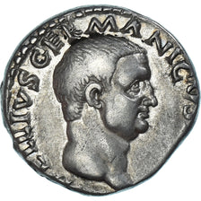 Vitellius, Denarius, 69, Rome, Silver, EF(40-45), RIC:I-66 var.