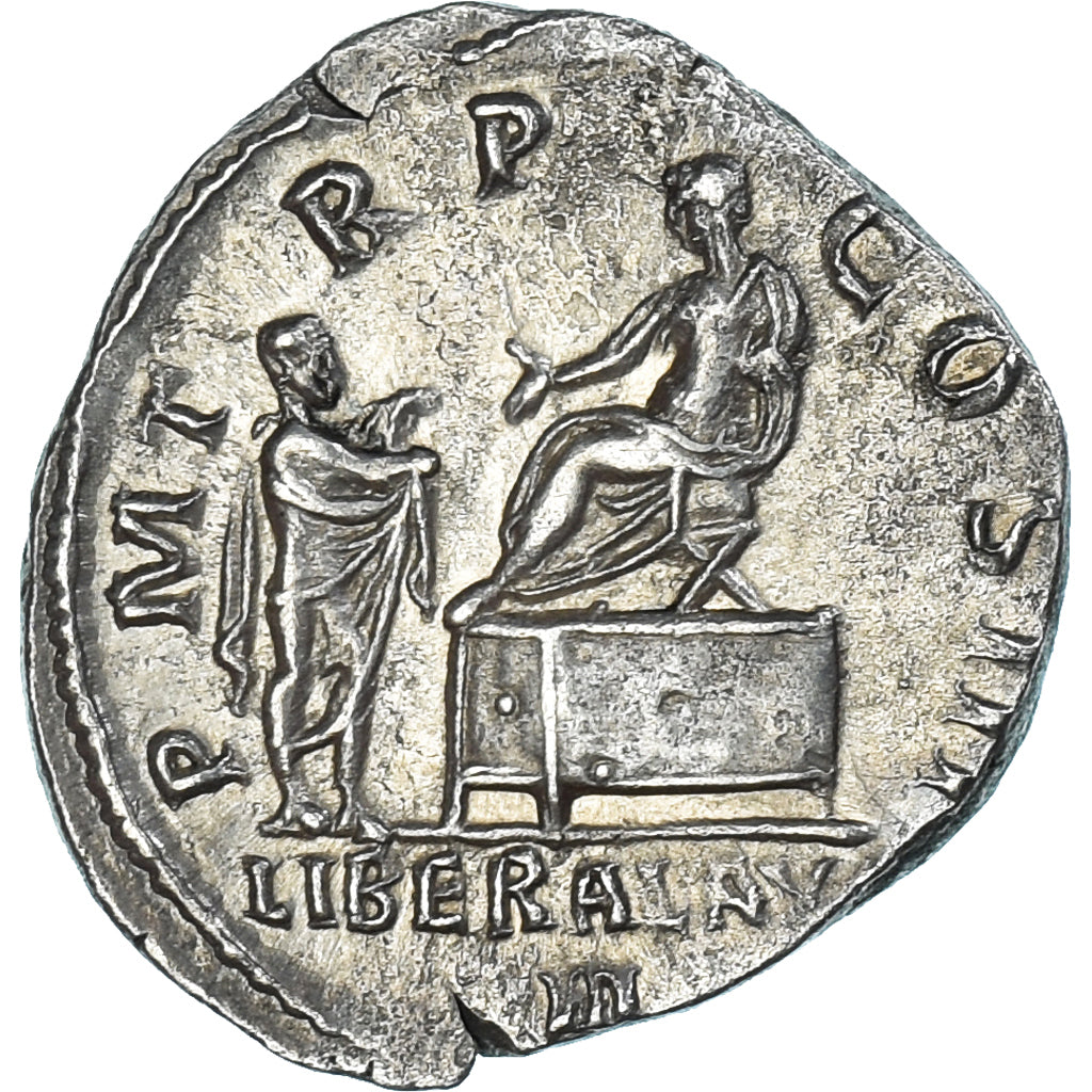 Coin, Hadrian, Denarius, 120-121, Rome, AU(50-53), Silver, RIC:II.3-308