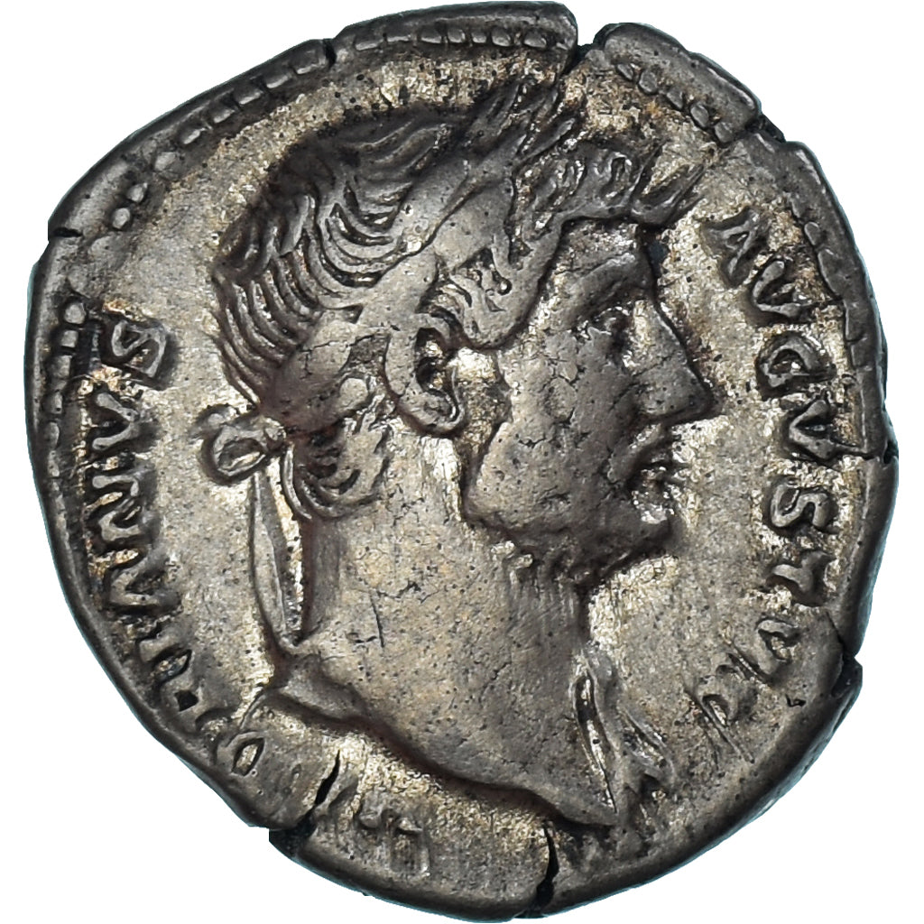 Moeda, Hadrian, Denarius, 126-127, Rome, EF(40-45), Prata, RIC:II.3-865