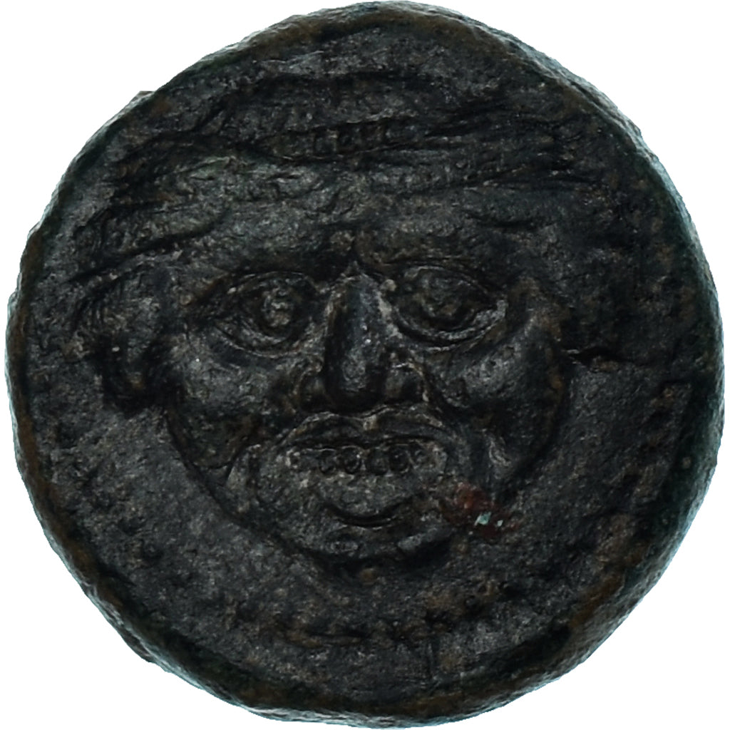 Moneta, Sicily, Tetras, ca. 420-405 BC, Kamarina, BB, Bronzo, HGC:2-547