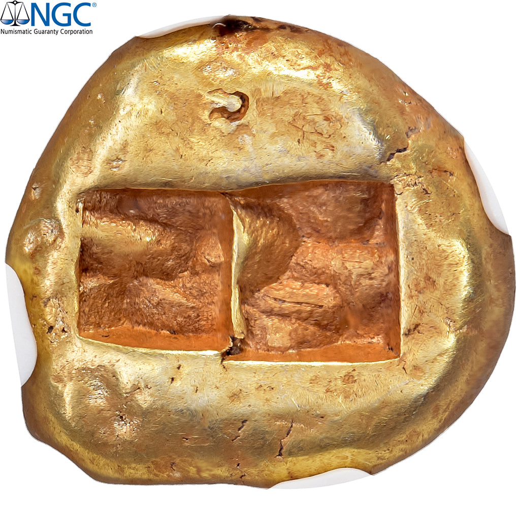 Lydia, Alyattes I, 1/3 Stater, ca. 620/10-550/39 BC, Sardis, Countermark